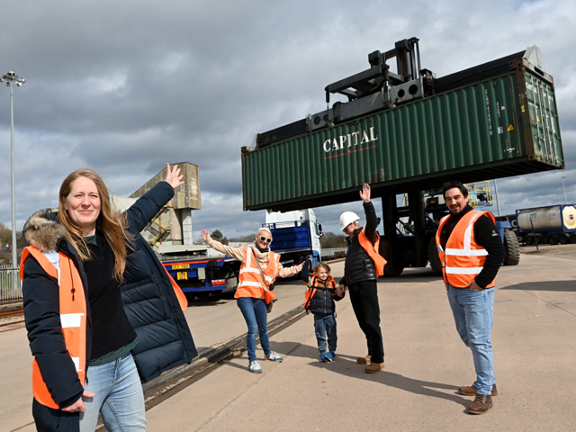 Greenwell donate shipping containers to Greyhope Bay project