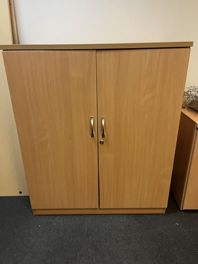 Beech Storage Cupboard