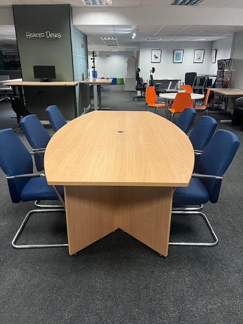 Beech Boardroom Table