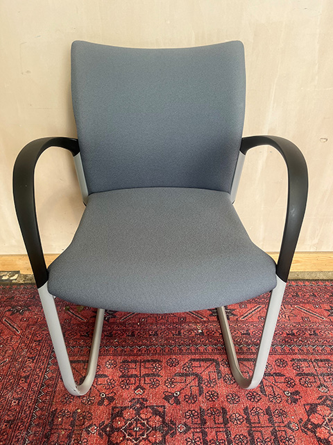 Light Blue/Grey Meeting Chair
