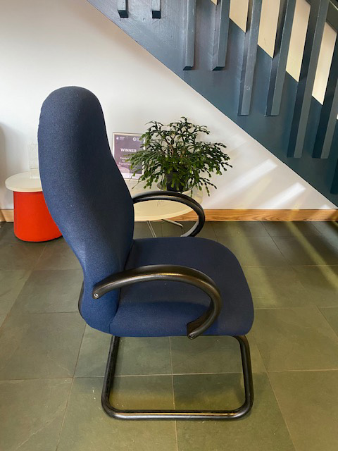 Navy Blue Meeting Chair