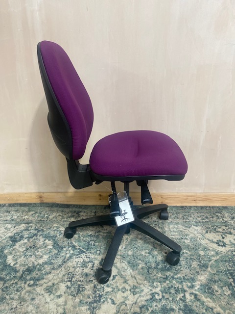 Purple Operator Chair