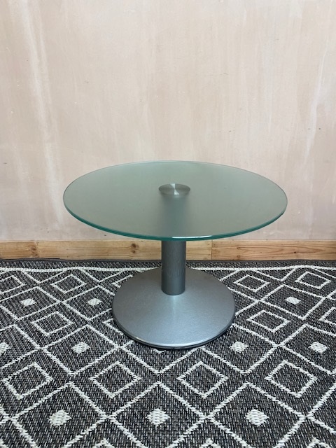 Round Glass Coffee Table